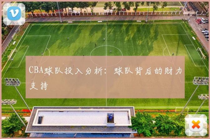 CBA球队投入分析：球队背后的财力支持